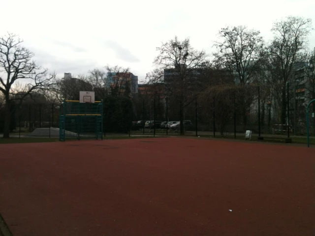 Profile of the basketball court Court an der Radrennbahn, Mannheim, Germany