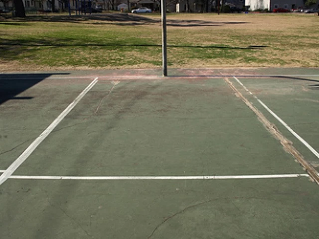 Profile of the basketball court Shipe Park, Austin, TX, United States