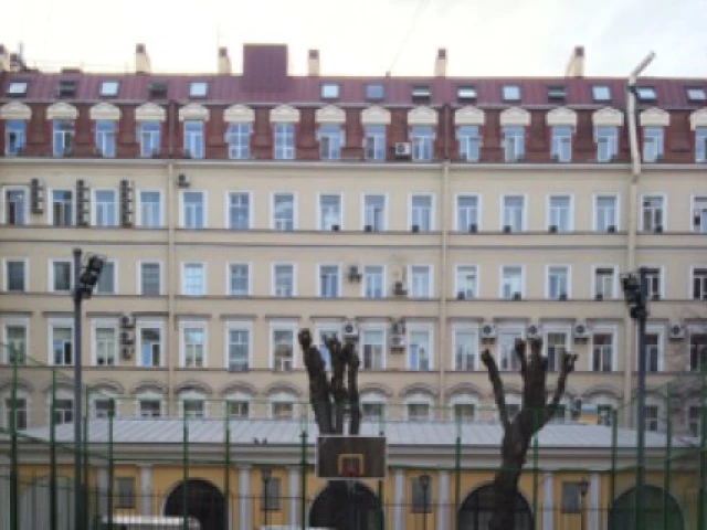 Profile of the basketball court School Court, Saint Petersburg, Russia