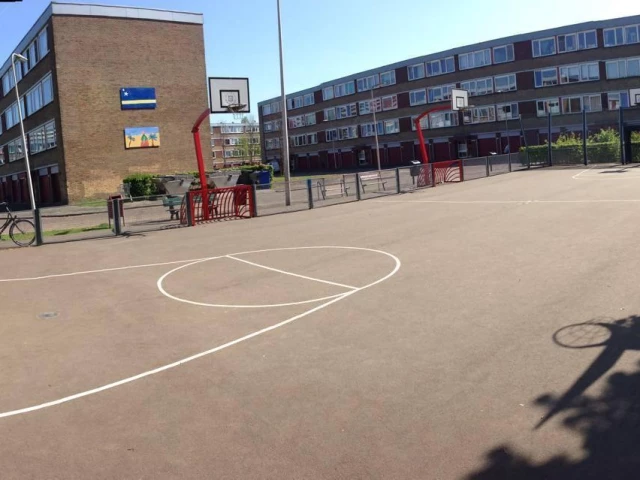 Profile of the basketball court Wiekslag Court, Capelle aan den IJssel, Netherlands