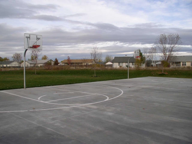 Profile of the basketball court Chateau Park, Meridian, ID, United States