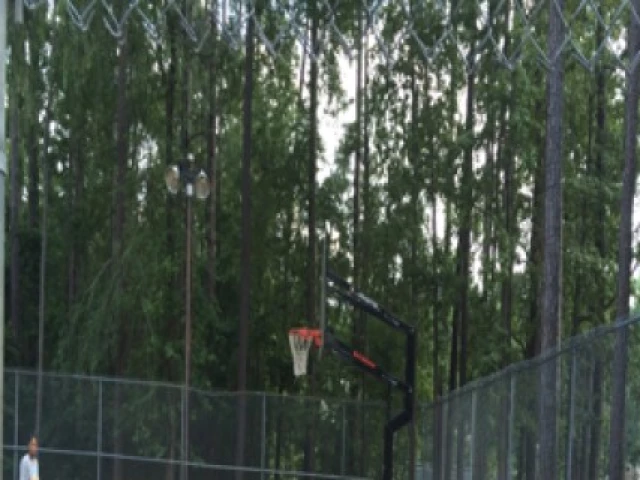 Profile of the basketball court Warren Road Community Center, Augusta, GA, United States