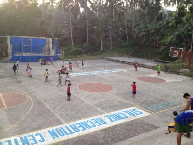 Profile of the basketball court Sta. Cruz Recreation Centre, Tagbilaran City, Philippines