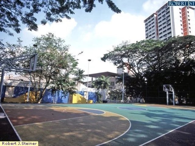 Profile of the basketball court Henderson Park, Singapore, Singapore
