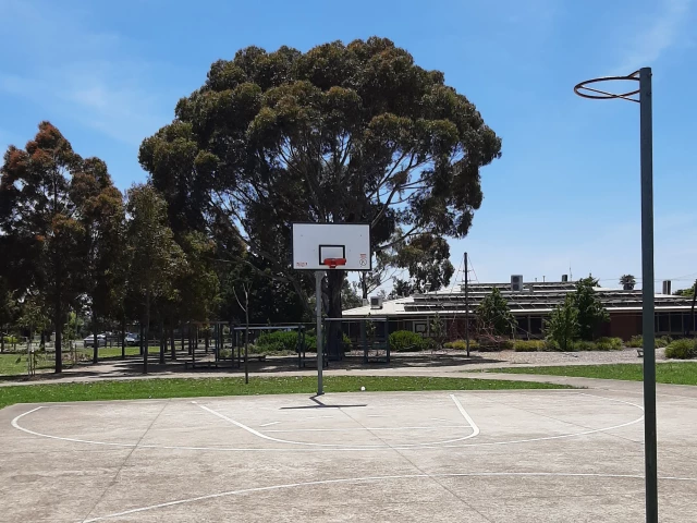 Profile of the basketball court Trafalgar Ave, Altona Meadows, Australia