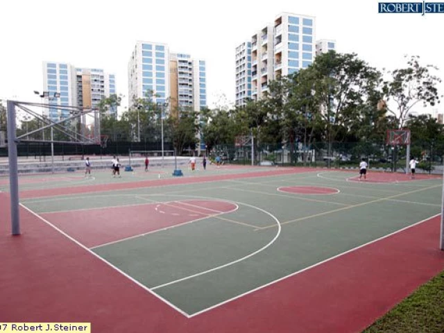 Profile of the basketball court Millenia Institute, Singapore, Singapore