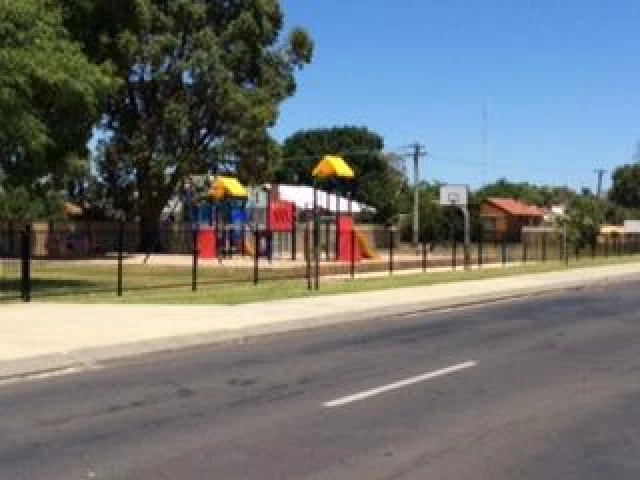 Profile of the basketball court Apex Park, Harvey, Australia