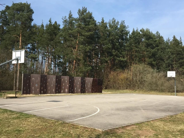 Profile of the basketball court Sportplatz, Hilpoltstein, Germany