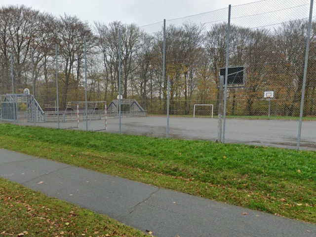 Profile of the basketball court Celis Court, Hjortshøj, Denmark
