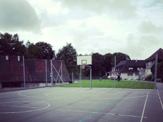 Profile of the basketball court Streetball Platz, Rheinfelden, Switzerland
