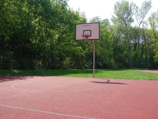 Profile of the basketball court Sames, Wien, Austria