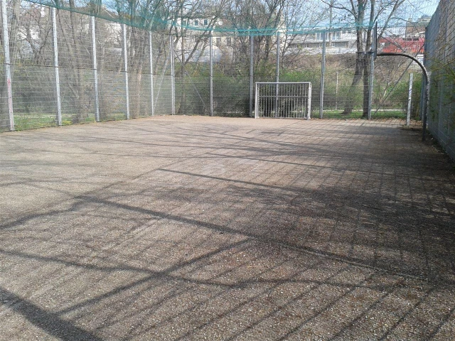 Profile of the basketball court Heinz Conrads Park, Wien, Austria