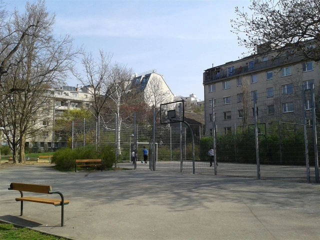 Profile of the basketball court Dadlerpark, Vienna, Austria