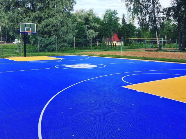 Profile of the basketball court Põltsamaajõe rand, Põltsamaa, Estonia