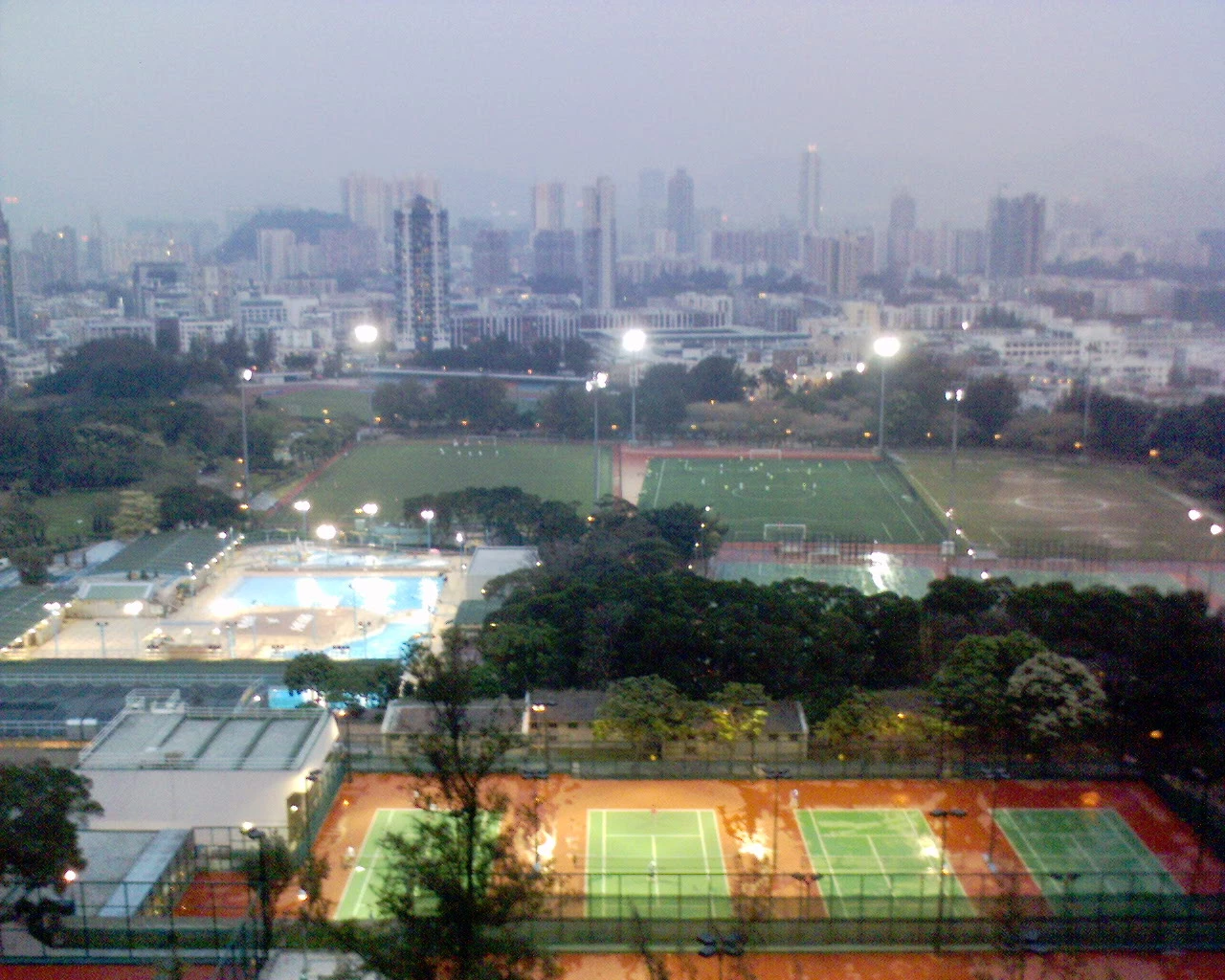 Hong Kong Basketball Court: Kowloon Tsai Park – Courts of the World