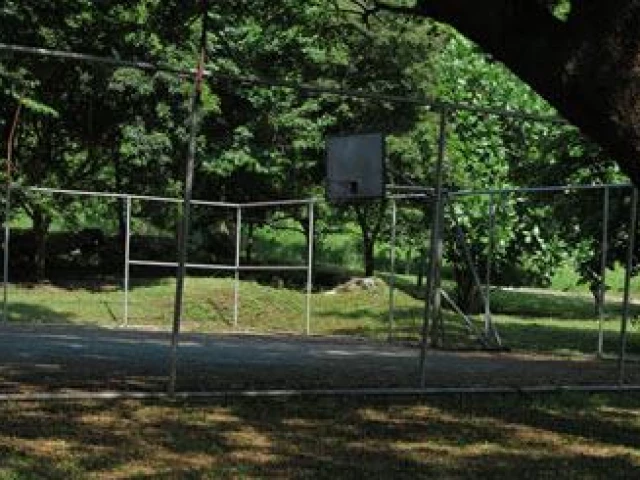Profile of the basketball court Corregidor Basketball Court, Corregidor Island, Philippines