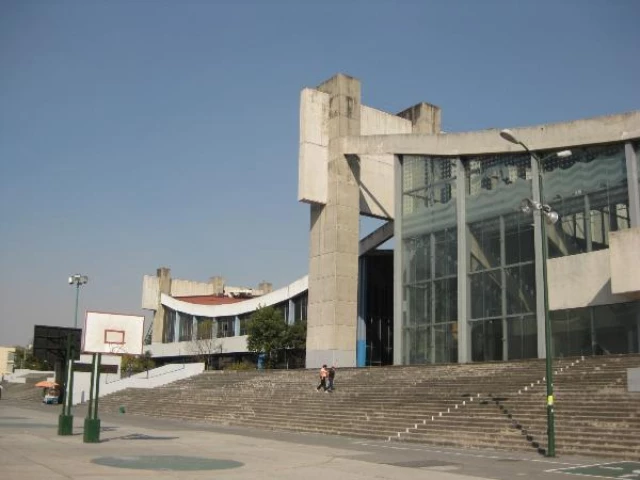 Profile of the basketball court Alberca Olímpica, Ciudad de México, Mexico