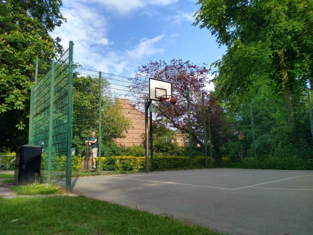 Profile of the basketball court Westbank Park, York, United Kingdom