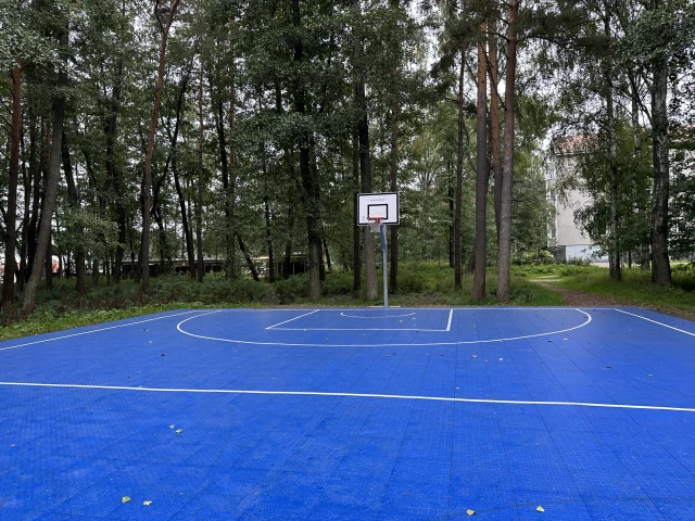 Profile of the basketball court Kassari (Kasinon Ranta), Helsinki, Finland