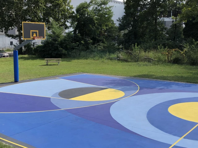 Profile of the basketball court Campetto Ikea, Violino, Italy