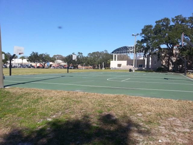 Profile of the basketball court Highlander Park, Dunedin, FL, United States