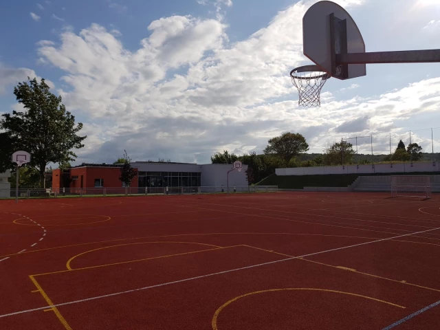 Profile of the basketball court Marten Feuerbacher Realschule, Großbottwar, Germany