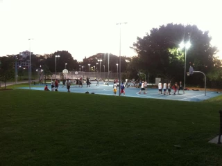 Photo of the basketball court “Prince Alfred Park” in Sydney, Australia