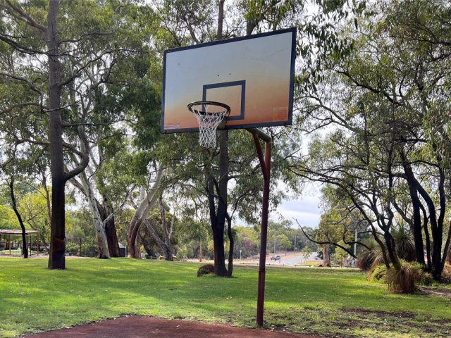 Profile of the basketball court Legana Park Half Court, Kingsley, Australia