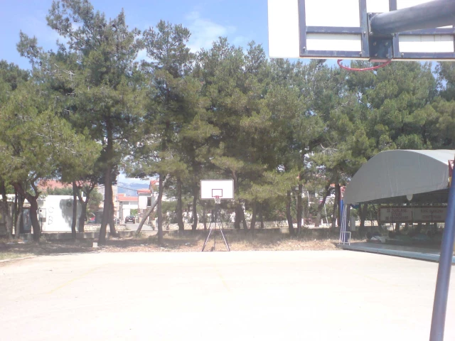 Basketball Court in Novalja, Croatia