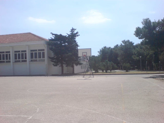 Profile of the basketball court Novalja Camping Ground, Novalja, Croatia