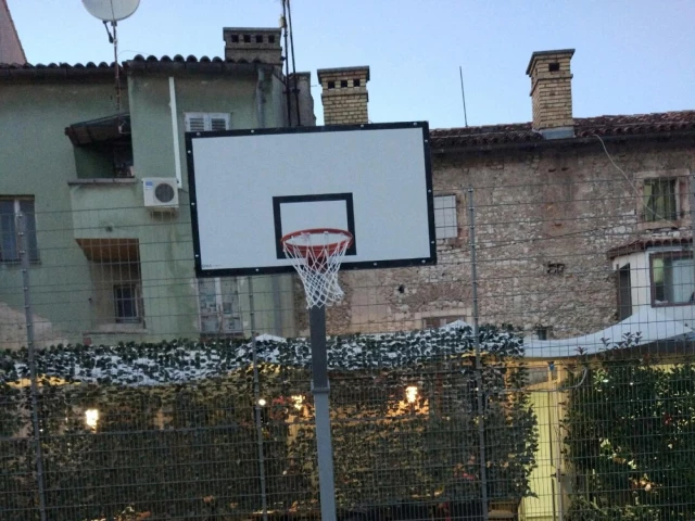 Profile of the basketball court Pula TwoRings, Pula, Croatia