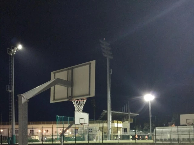 Profile of the basketball court Pula Fifecourts, Pula, Croatia