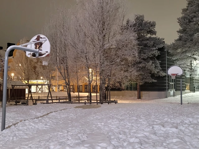 Profile of the basketball court Östra Skolan, Luleå, Sweden