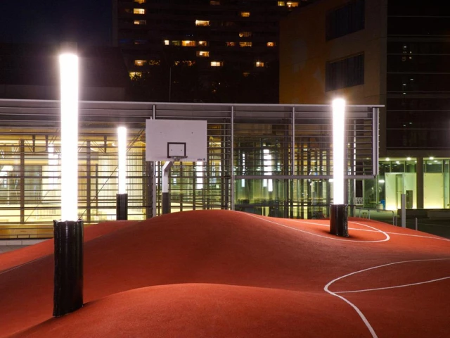 3D Basketball Court, Munich, Germany