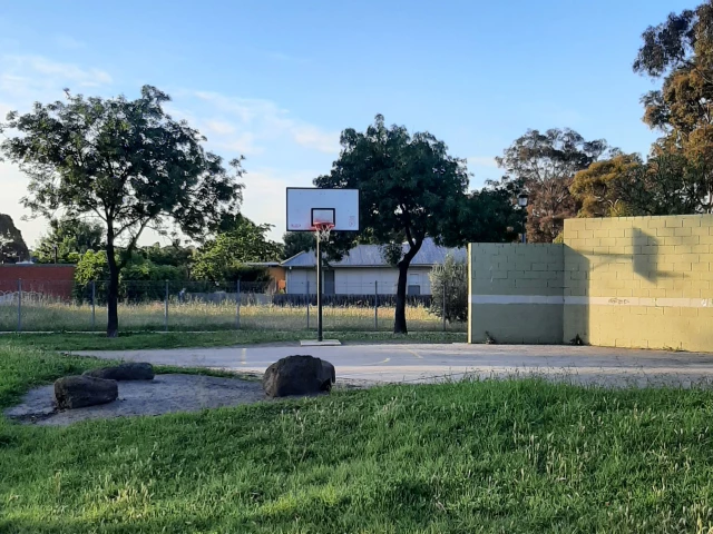 Profile of the basketball court Leo Hoffman Reserve Court, Newport, Australia
