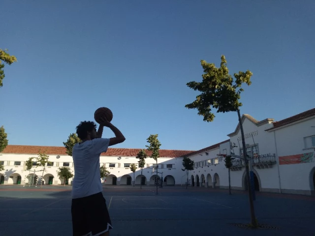 Profile of the basketball court Salesianos de Évora, Évora, Portugal