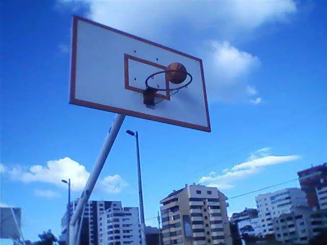 Profile of the basketball court The Joseph G, Quito, Ecuador