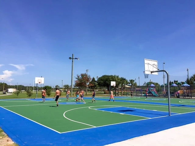 Frank Brown Park Basketball Court