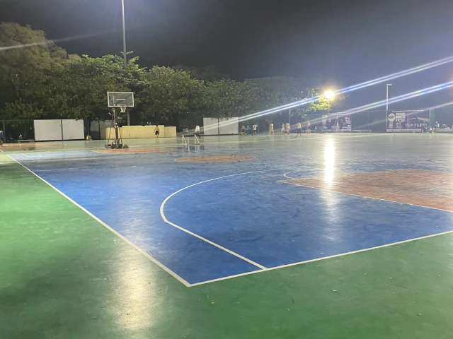Profile of the basketball court Chaweng Basketball Court, Bo Phut, Thailand