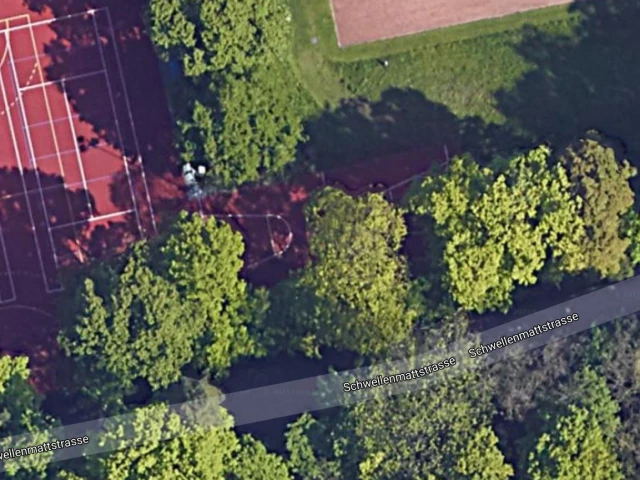 Basketball Court, view from above
