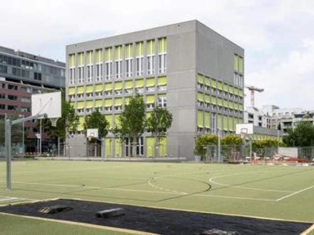 Profile of the basketball court Escherwyss, Zurich, Switzerland