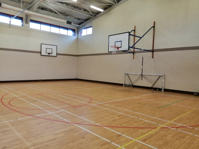 Profile of the basketball court Yoker Leisure Center, Glasgow, United Kingdom