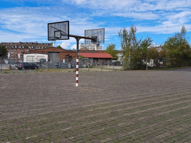 Profile of the basketball court Bürgerpark, Aachen, Germany