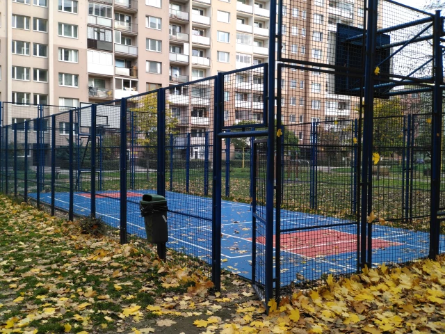 Profile of the basketball court Palárikova, Juh, Slovakia