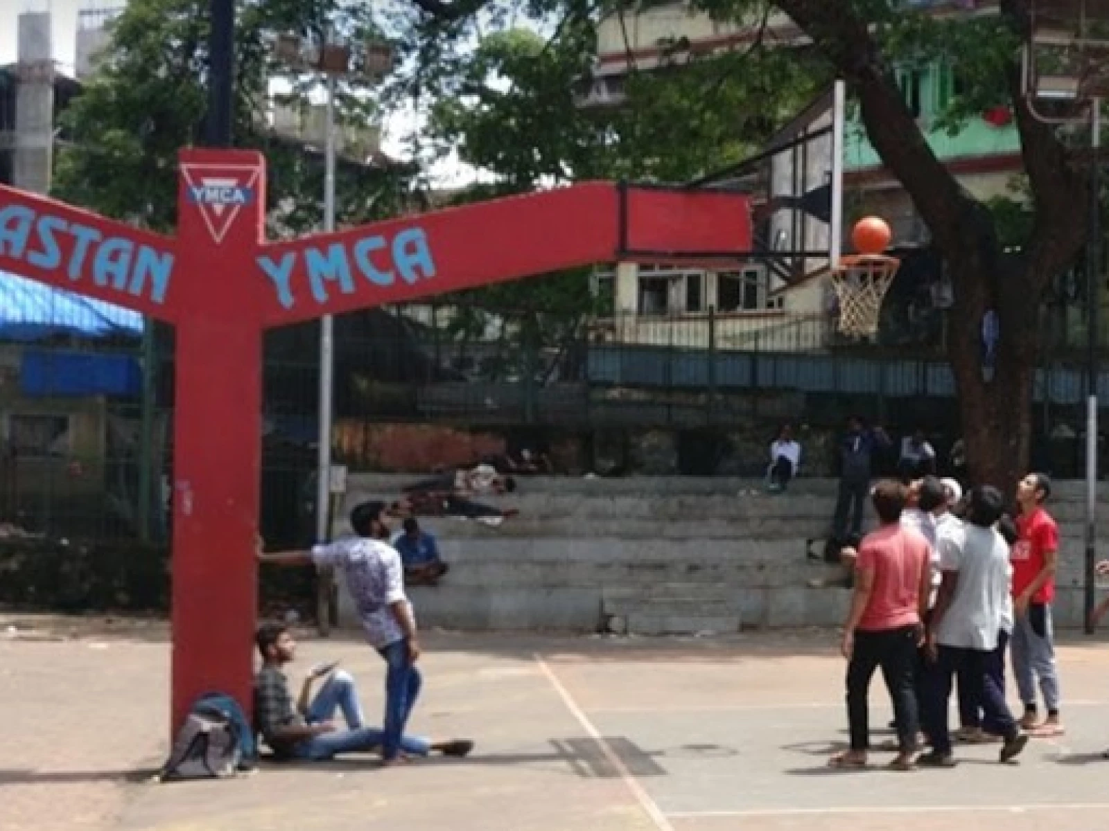 Mumbai Basketball Court Mastan YMCA Courts of the World