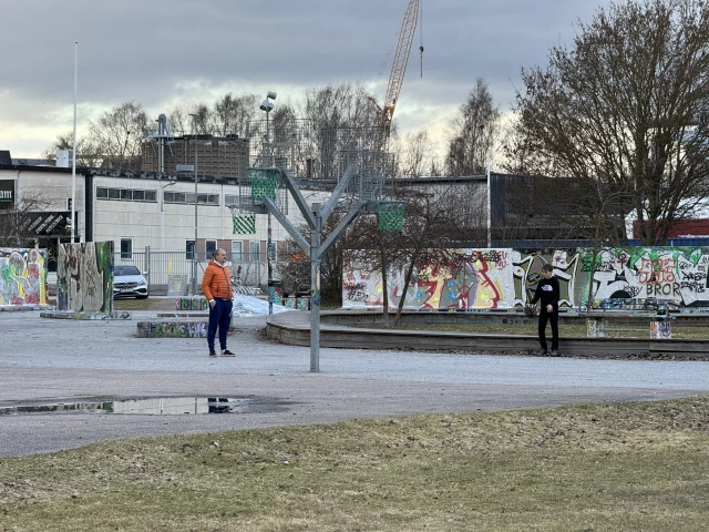 Profile of the basketball court Parken i hamnen, Nyköping, Sweden