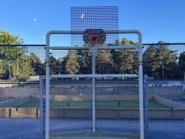Profile of the basketball court Söderbymalmsskolan, Handen, Sweden
