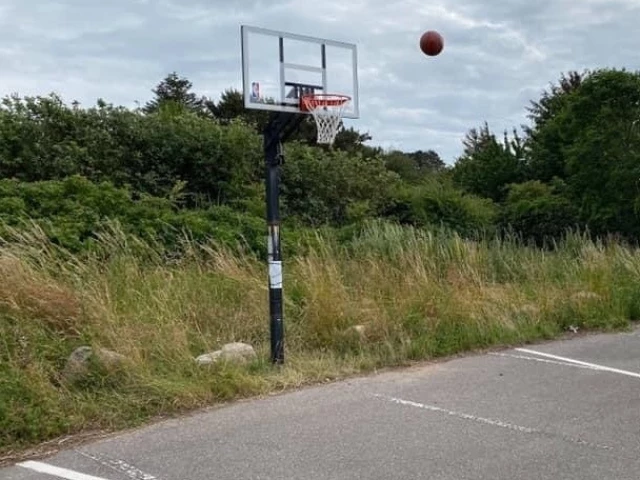 Profile of the basketball court Råleje parking, Vejby, Denmark