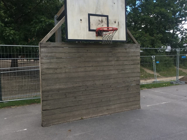 Profile of the basketball court Lillestjernen, Værløse, Denmark