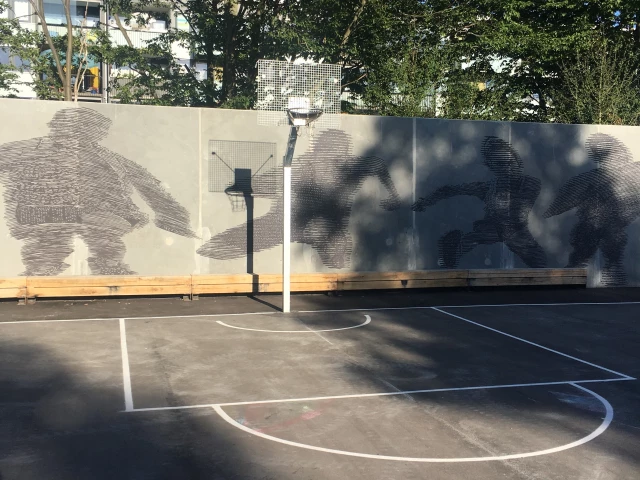 Profile of the basketball court Remiseparken, København, Denmark